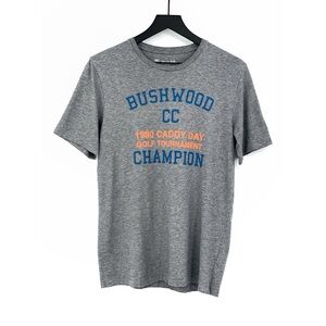 TRAVIS MATHEW Bushwood CC Champion Graphic T-Shirt Grey Blue S